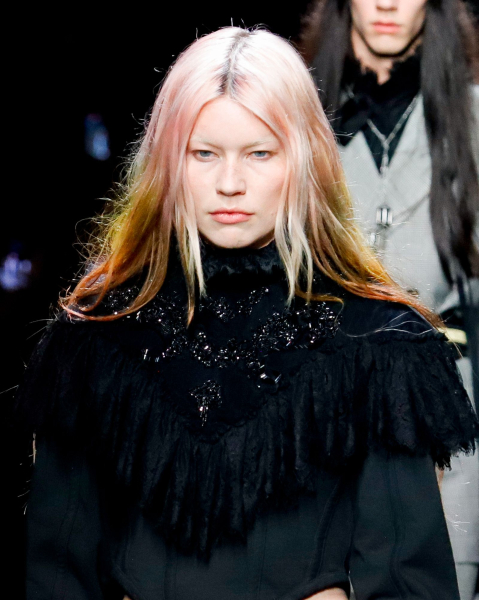 Summer 2026 hair color trend pastel pink